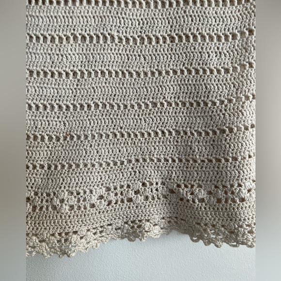 Vintage handmade pointelle sweater - Picture 4 of 6